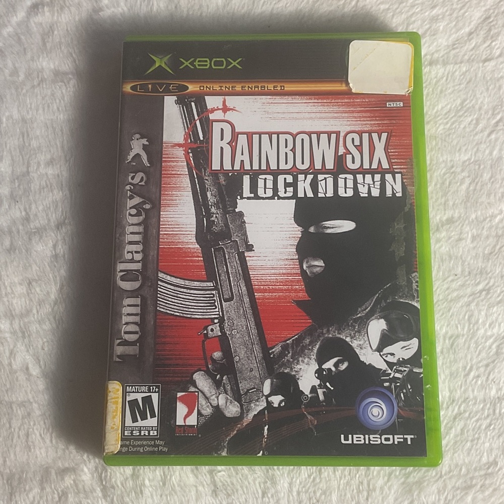 Ubisoft Rainbow Six Lockdown for Xbox - Green Case